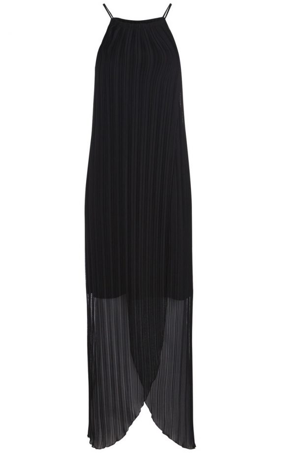 F&F Pleated Chiffon Maxi Dress, £25
