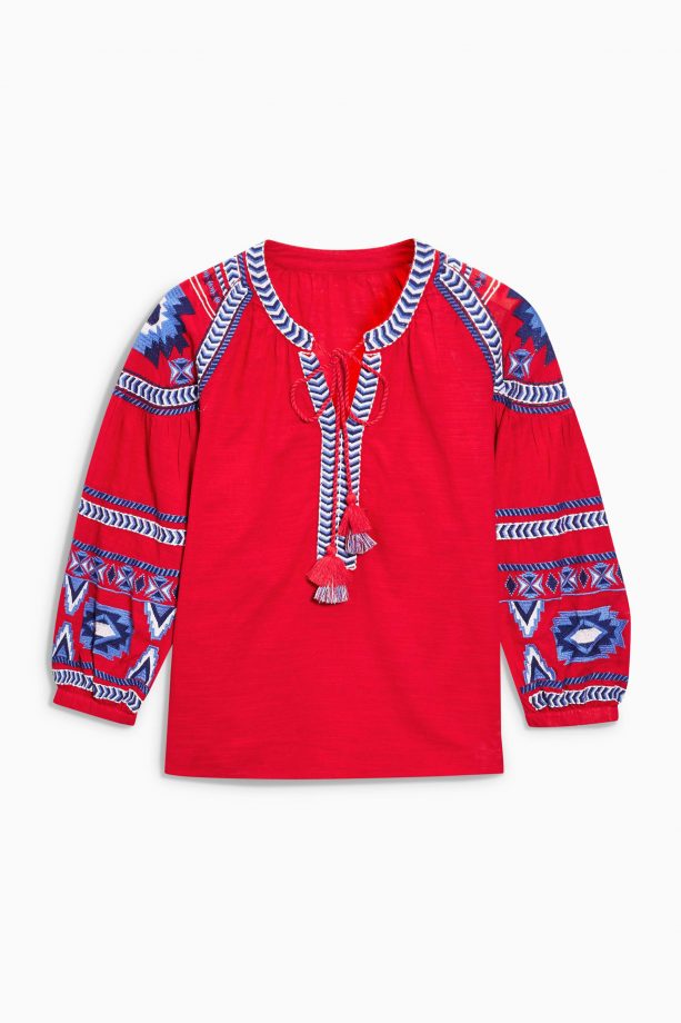 Next Embroidered Peasant Top, £40