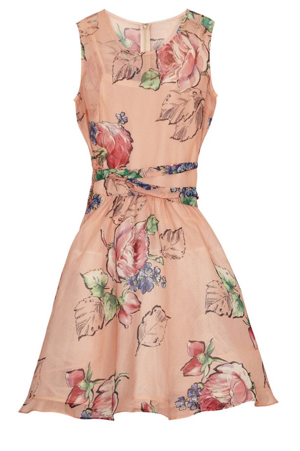 Asos Rose And Forget Me Not Dress, £70