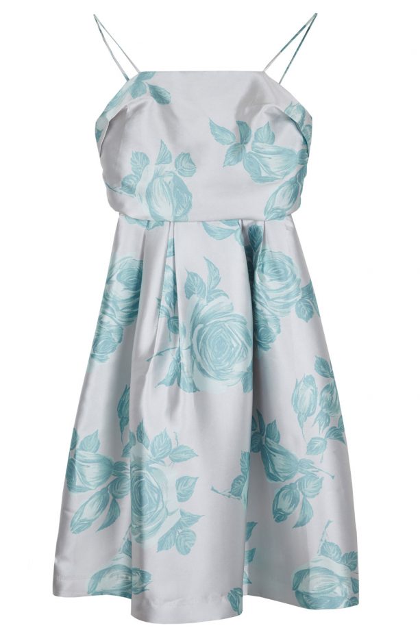 Asos Watercolour Mint Rose Dress, £70