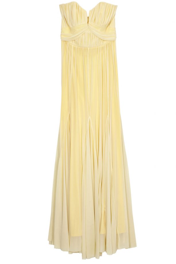 Asos Wedding Ruched Bodice Bandeau Maxi, £75