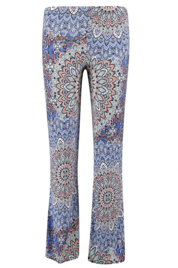 Boohoo paisley flares, £12