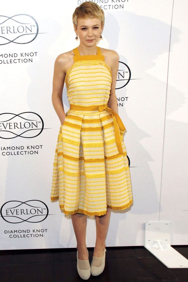 Carey Mulligan Yellow Dress Is All Shades Of Pretty, 2010