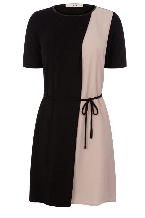 Oasis Colour Block Shift Dress, £38