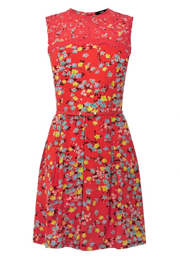 Oasis Oriental Ditsy Skater Dress, £45