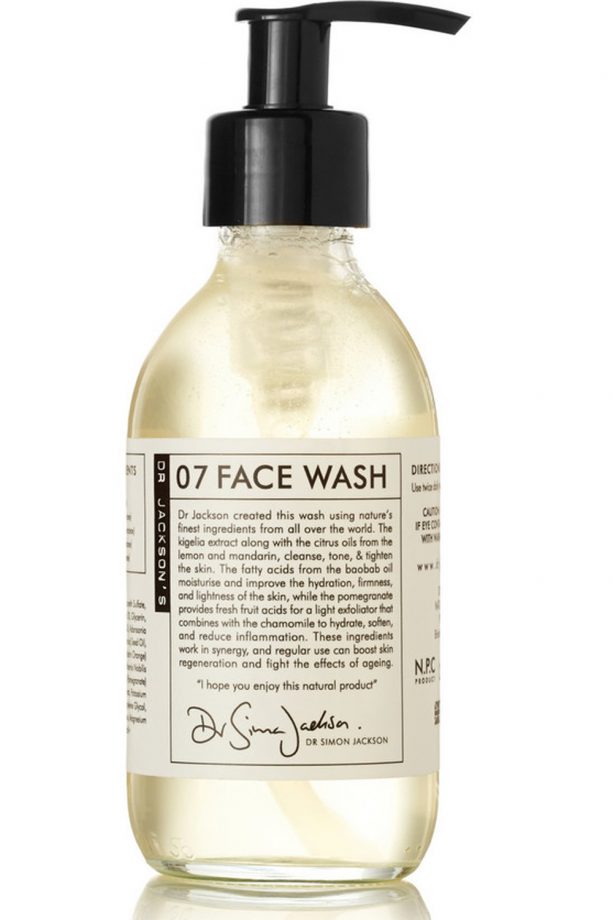 Best Face Wash: Dr Jackson's 07 Face Wash, £25