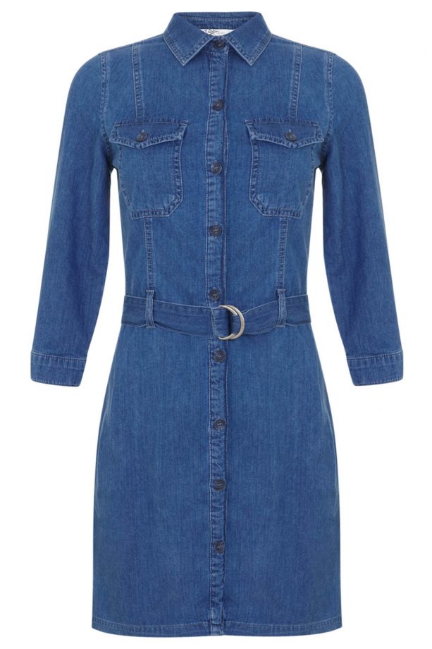 Miss Selfridge Utility Denim Shirt Dress, £42