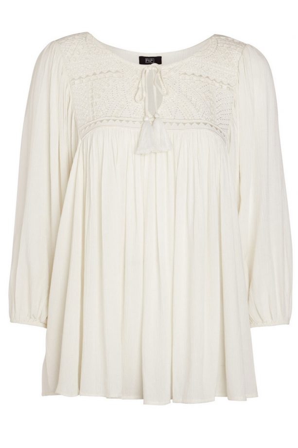 F&F Crinkle Boho Blouse, £16