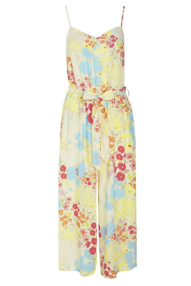 F&F Floral Print Culottes Jumpsuit, £22