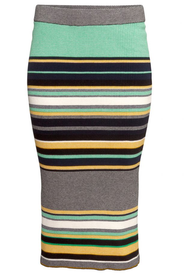 H&M Fine Knit Skirt, £29.99