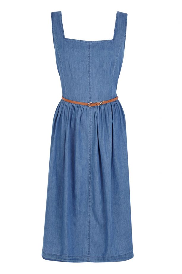 Oasis Jasmine Denim Midi Dress, £45