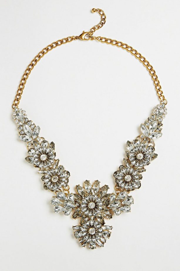 Little Mistress Flower Cluster Statement Necklace, £28