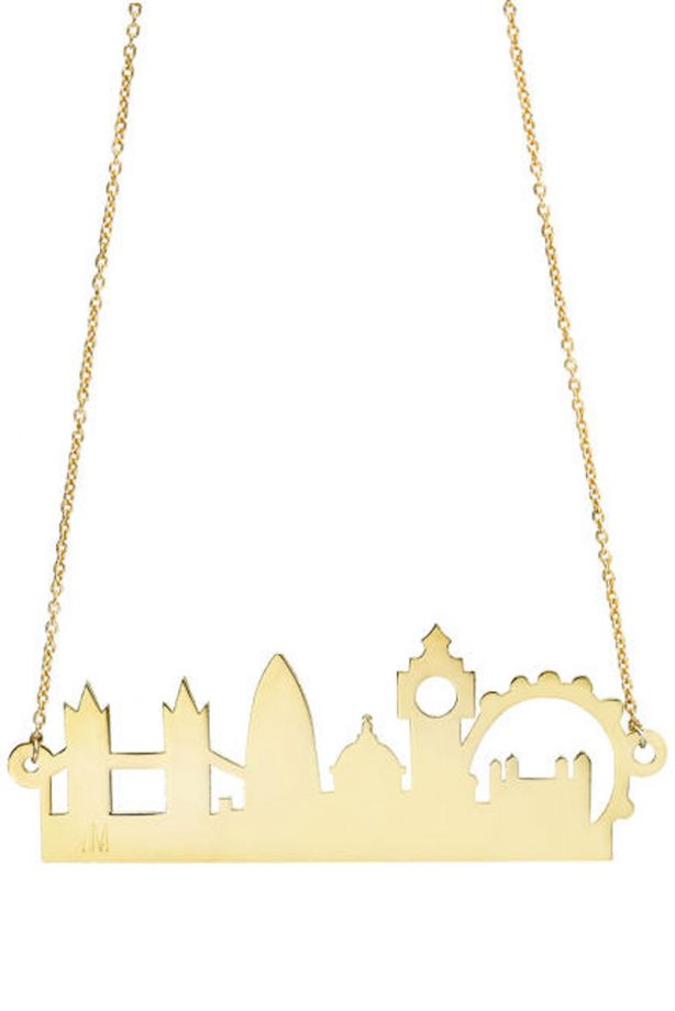 London City Skyline Necklace, £58