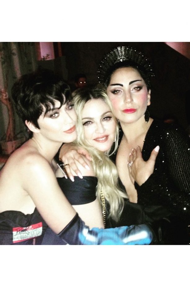 Madonna, Katy And Gaga Having Fun At The After Party