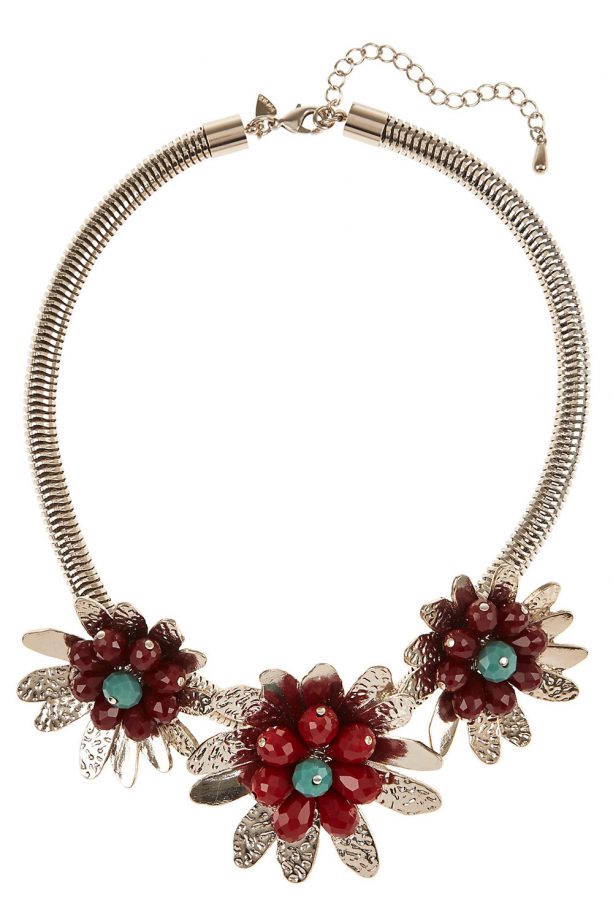 Marks & Spencer Assorted Bead Floral Necklace, £25