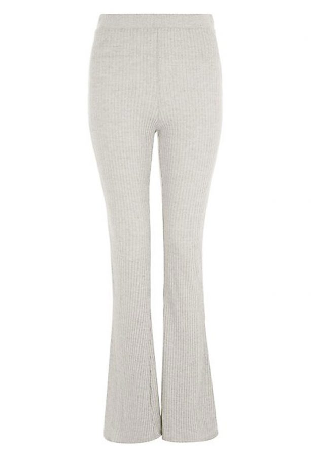 New Look ribbed flared trousers, £17.99