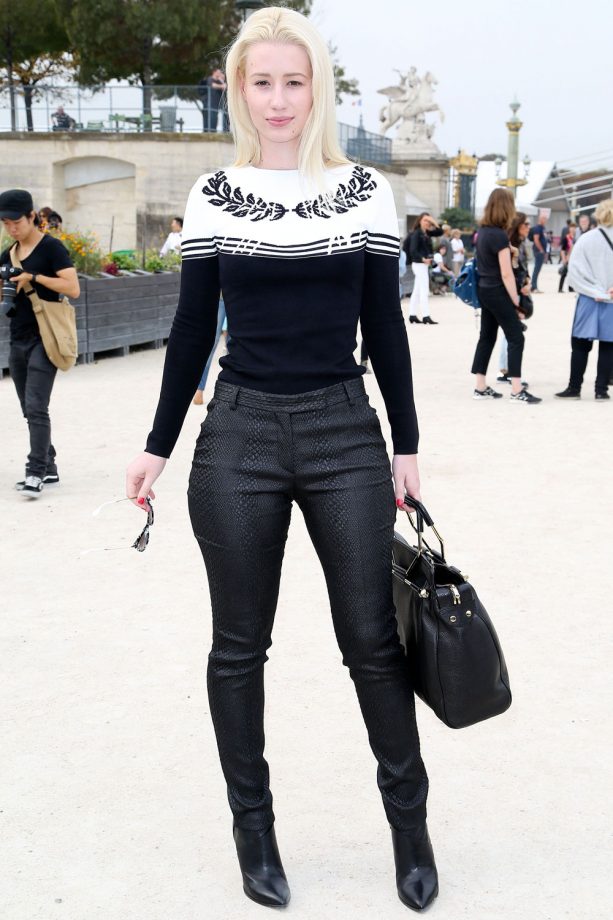 Iggy Azaelia At The Viktor And Rolf Spring Summer Show At Paris Fashion Week, 2013