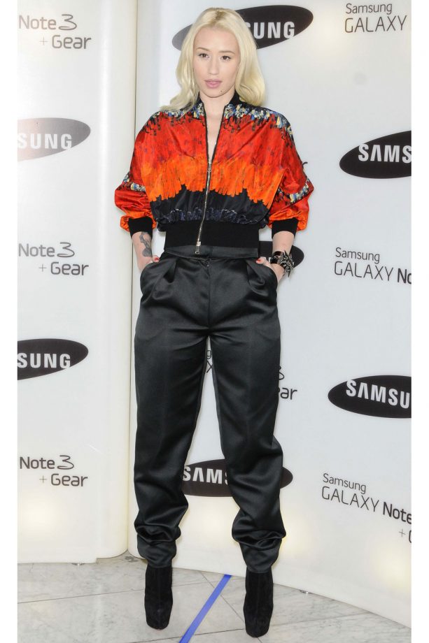Iggy Azaelia Rocking Her Best Street Style To The Samsung Launch Party, 2013