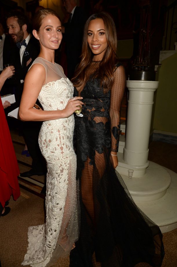 Millie Mackintosh Parties With Rochelle Humes At The BAFTA TV Awards, 2015