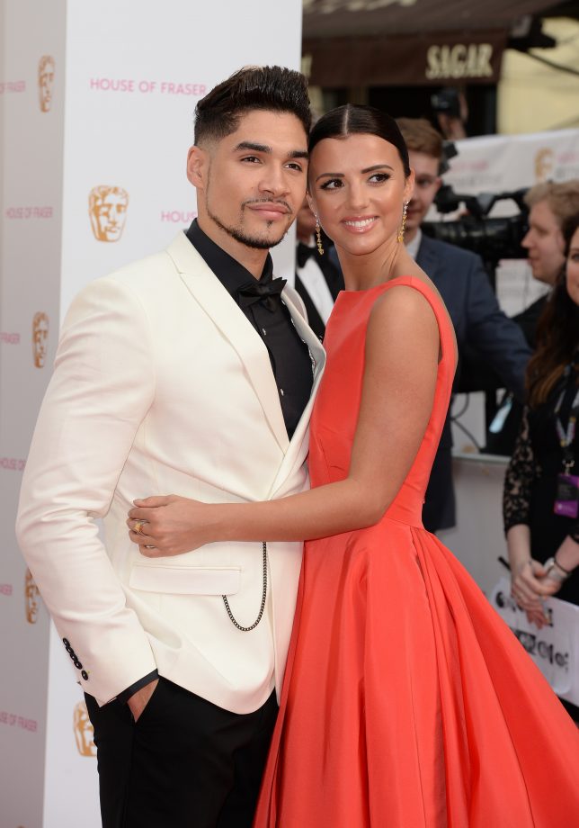 Lucy Mecklenburgh And Louis Smith At The BAFTA TV Awards, 2015