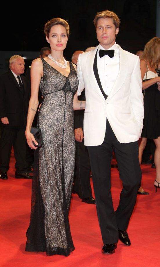 Angelina Jolie And Brad Pitt At The Venice Film Festival, September 2007
