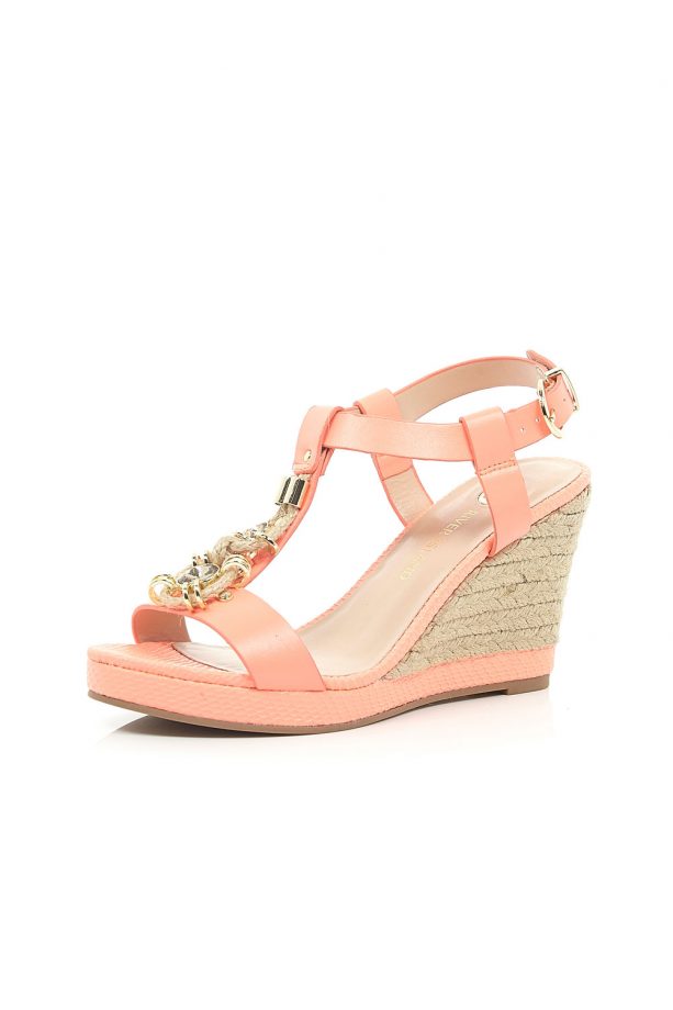 River Island Embellished Wedges, £35