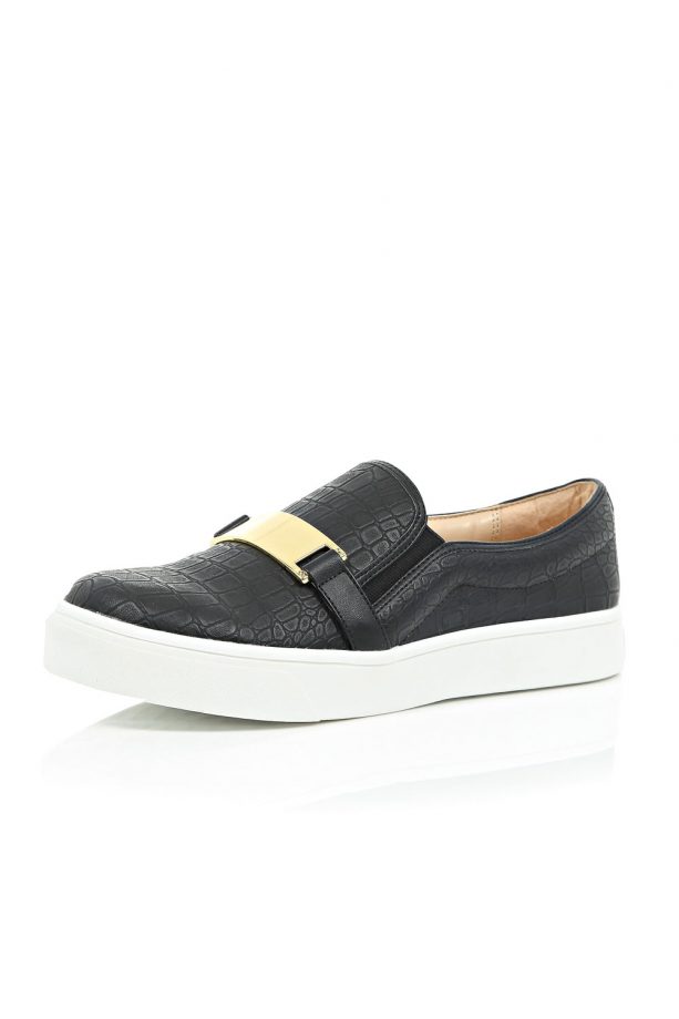 River Island Slip On Plimsolls, £25