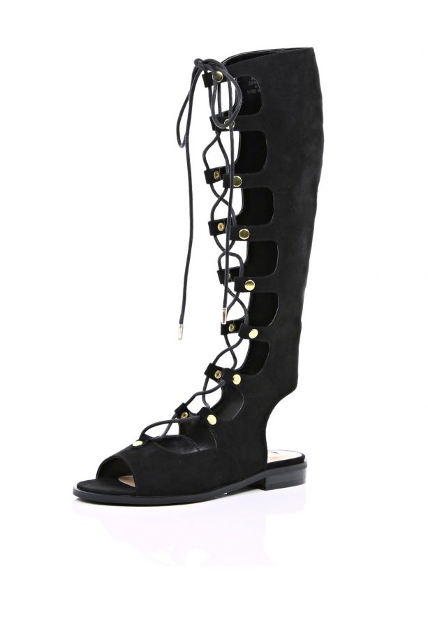 River Island High Leg Gladiator Sandals, £50