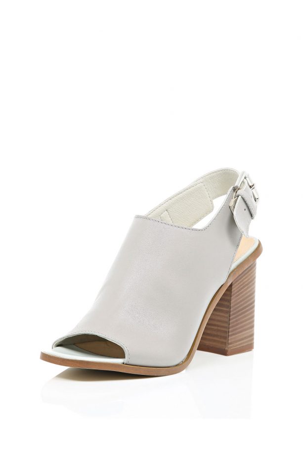 River Island Block Heeled Sling Backs, £55