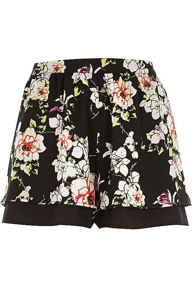 River Island Floral Print Shorts, £20