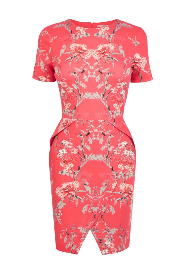Oasis Sketch Botanical Wrap Dress, £45