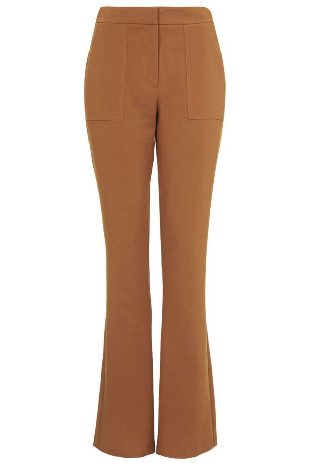 Topshop camel flares, £42