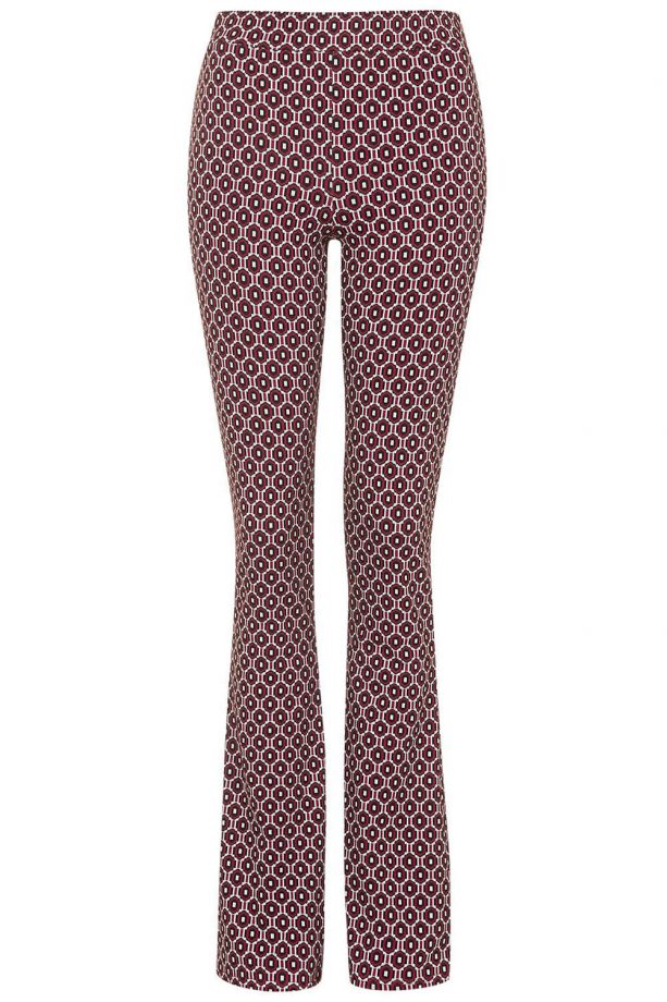 Topshop printed flared trousers, £28