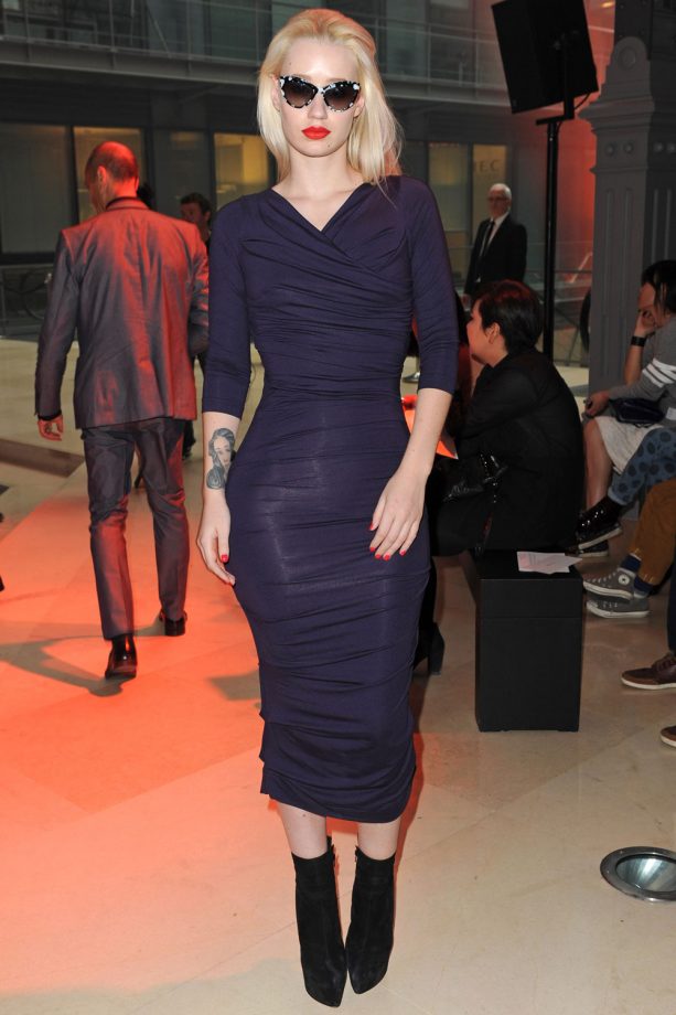 Iggy Azalea At The Vivienne Westwood show 2013