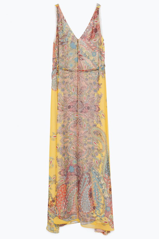 Zara Scarf Print Dress, £49.99
