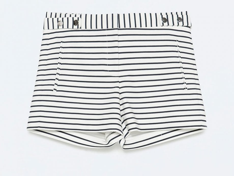 Zara Stripe Shorts, £19.99