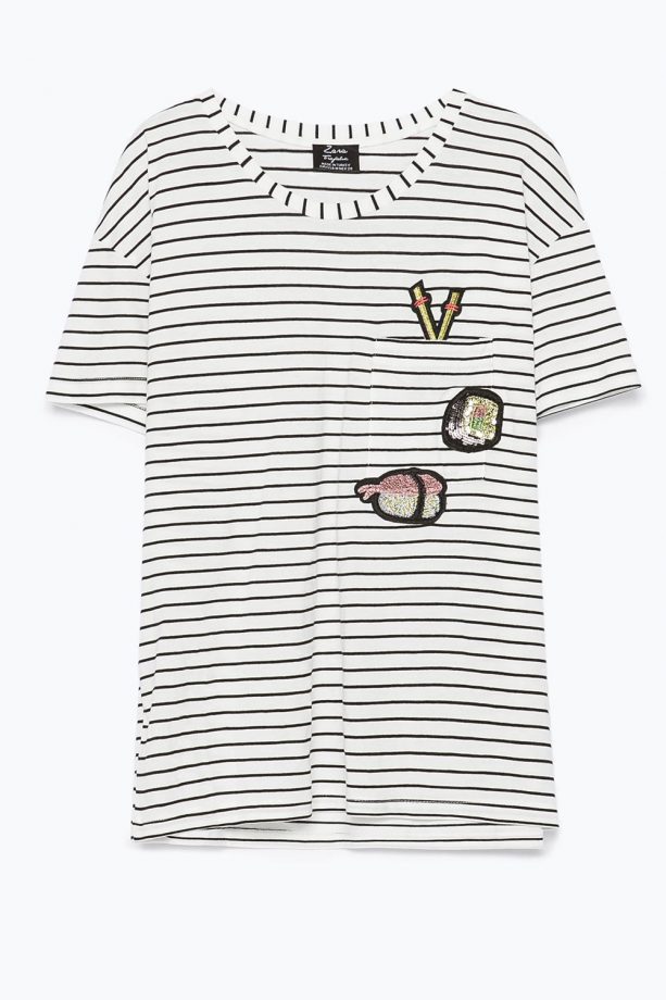 Zara Stripe Tee, £15.99