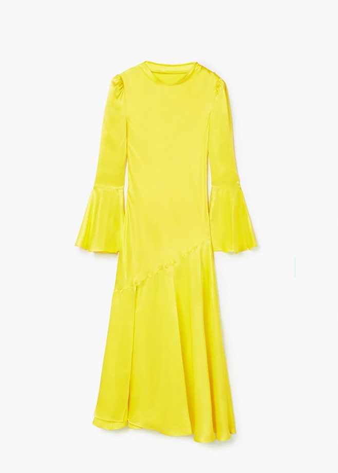 Mango silk yellow maxi, £169.99