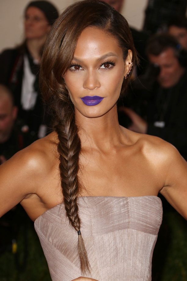 Festival Hairstyle: Joan Smalls Opts For A Long Plait, 2014