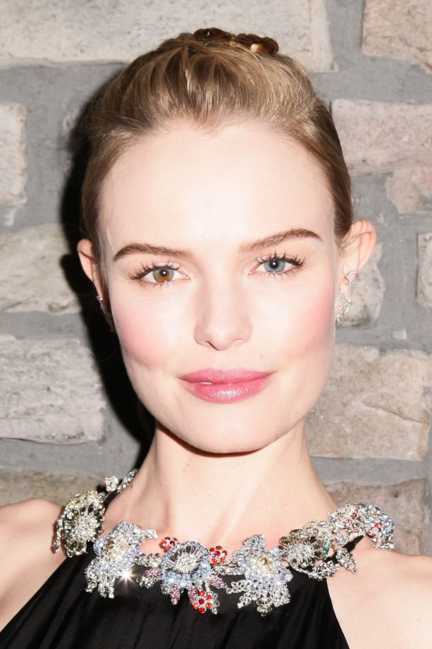 Kate Bosworth With A Chic French Plaited Updo, 2013