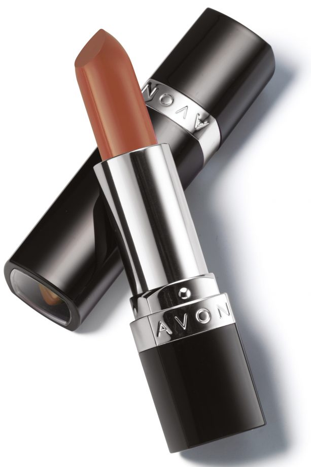 Best Nude Lipstick For Medium/Olive Skin: Avon Ultra Colour Bold Lipstick In Bare Impact, £7.50