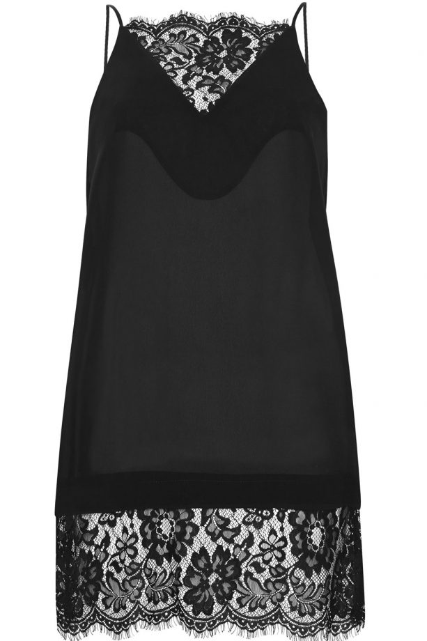 Primark AW15 Black Lace Trim Dress