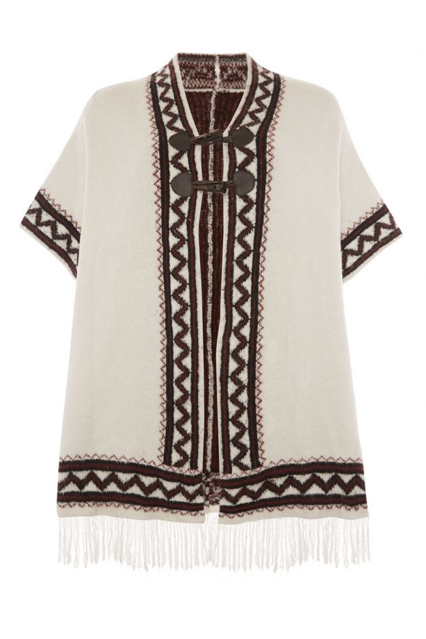Primark AW15 Brown Cream Tassle Toggle Cardi