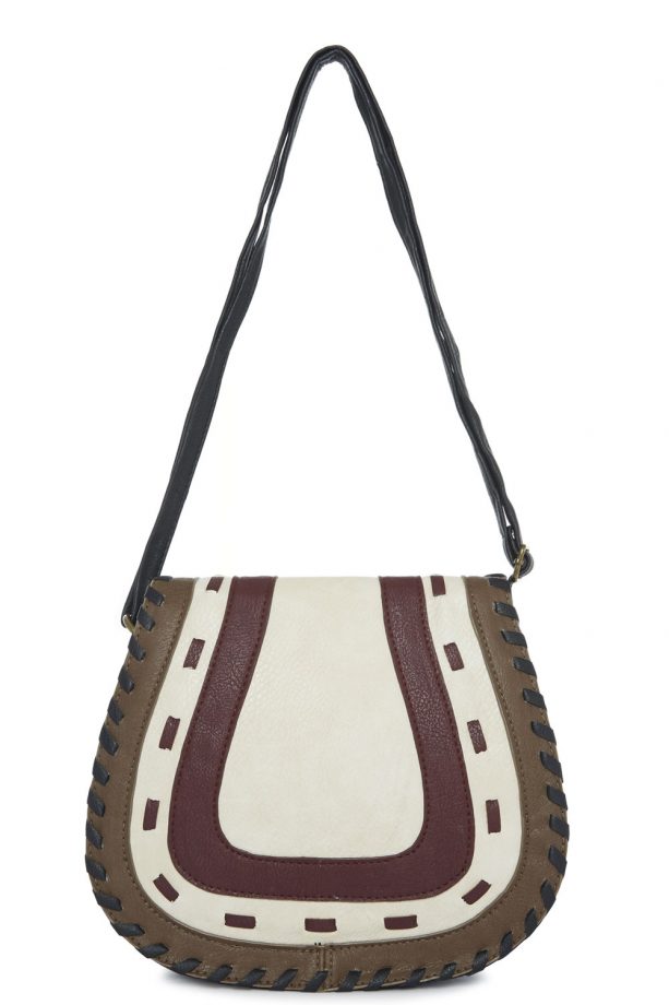 Primark AW15 Brown Red Bag