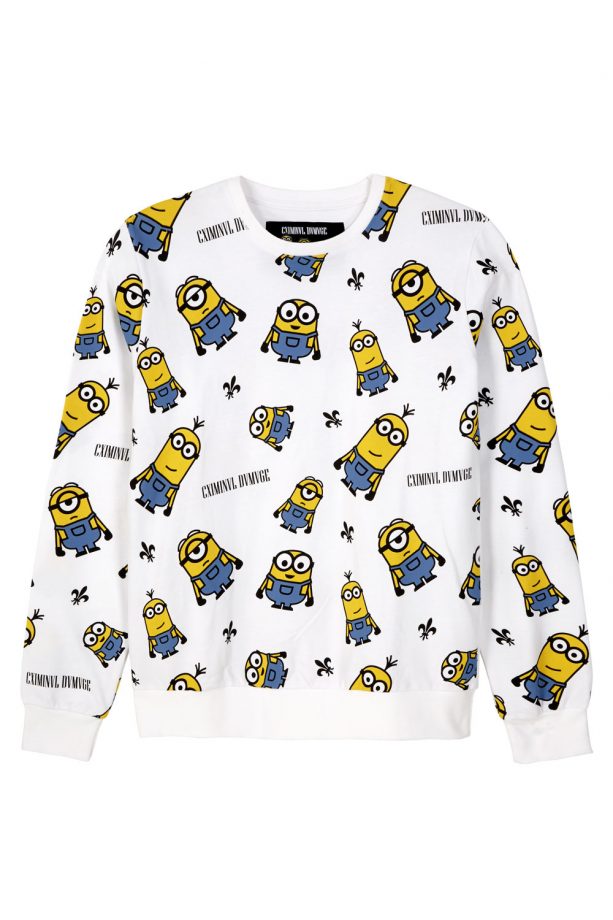 Criminal Damage Minion Takeover Sweater, £55