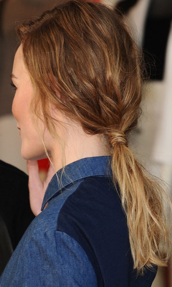 Festival Hairstyle: Kate Bosworth Looks Super Chic With Her Low Ponytail, 2013