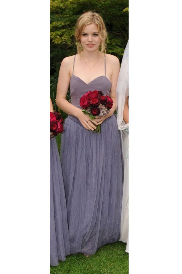 Georgia May Jagger In A Spaghetti Strap Dress, 2008