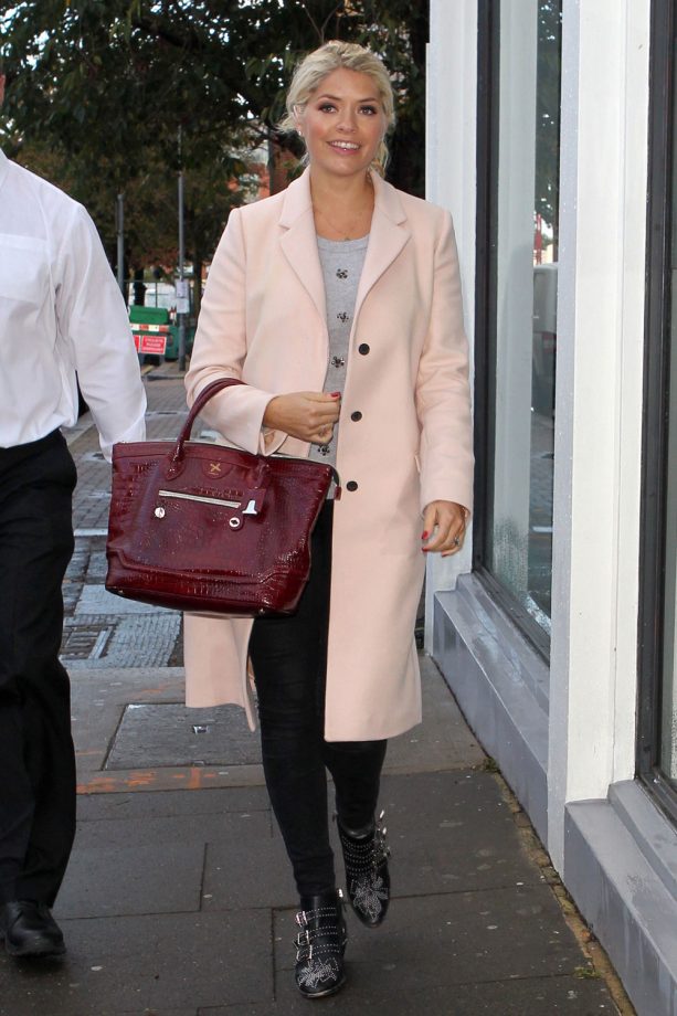 We're Loving Holly's Pastel Pink Zara Coat, 2013