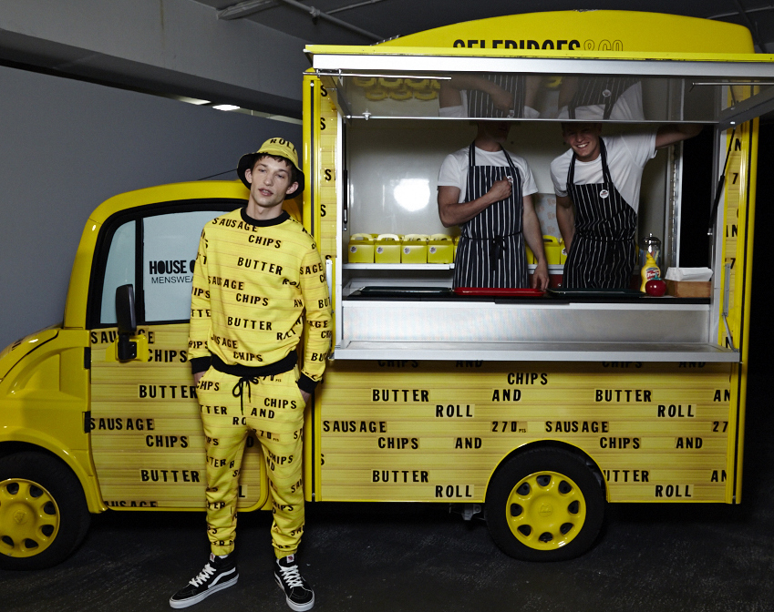 The House of Holland Show Came Complete With Its Own Chip Van
