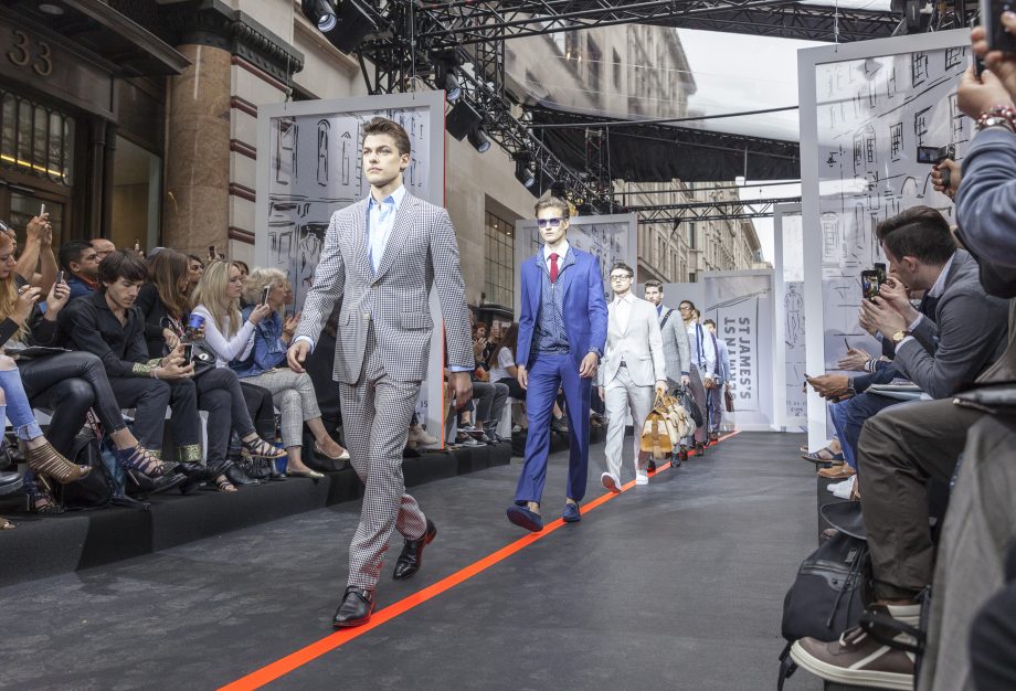 The Jermyn Street St. James Catwalk.